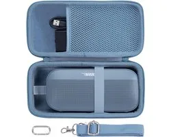Housse de protection adaptée pour enceinte Bluetooth Bose SoundLink Flex | Housse de protection robuste et portable avec mousqueton et bandoulière amovible