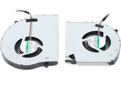 CPU Koelventilator voor Alienware 17/R4/R5/P31E/ALW17C, Laptop Koelventilator 4-Pin Computer Accessoires voor Dell Alienware 17/R4/R5/P31E/ALW17C