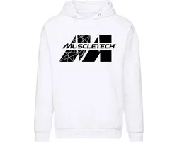 Muscletech Hoodie Maat XL Wit