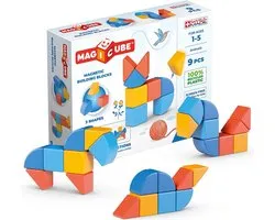 Geomag MagiCube Formes Animaux (9 pcs)