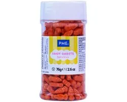 PME Easter Sprinkles - Candy Carrots, 60g