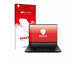 upscreen - Screenprotector voor ASUS ROG Strix SCAR 18 2025 - Folie Beschermfolie transparant