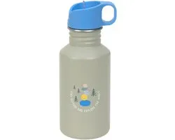 Lässig Drinkfles RVS - Sunny Explorer - 500 ml - Green/Blue
