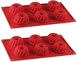 Dr. Oetker Flexxibel kougelhofvormen, set van 2