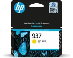 HP 937 - Inktcartridge - Geel