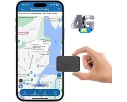 4G Mini GPS Tracker - Real-time tracking - GPS Tracker Auto - GPS Tracker Fiets - GPS Tracker Kind - Volgsysteem - LIVE APP IOS/ANDROID – Geofence - Trilalarm - 1500 mAh batterij - Maand/Jaar Abonnement - Abonnement vereist