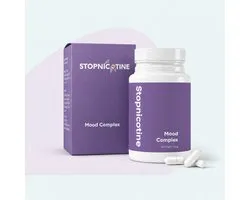 StopNicotine - Arrêt du tabac - Supplément de soutien de l'humeur pour l'équilibre émotionnel pendant le sevrage de la nicotine - 60 pièces