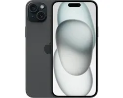 Apple iPhone 15 Plus, 6.7" OLED, 2796 x 1290, A16 Bionic, 128GB, Wi‑Fi 6 (802.11ax), Bluetooth 5.3, NFC, 48MP + 12MP Ultra Wide, 12MP TrueDepth, Face ID, IP68, iOS 17