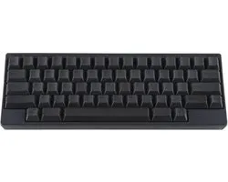 HHKB Hybrid Type-S keyboard PD-KB800BS, printed keys, silent professional mechanical 60% keyboard, Bluetooth, USB-C (carbon)