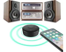 Premium Bluetooth V4.1 Muziekontvanger – Draadloze Streaming Receiver met Hoogwaardige Geluidskwaliteit – Inclusief Diverse Kabels