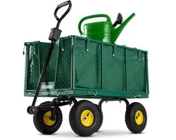 AREBOS Tuinwagen 550kg - Bolderkar - Tuinkar - Bolderwagen - Bolderkar Opvouwbaar