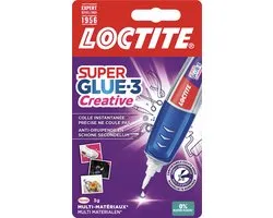 Loctite Creative Pen 3 g | Colle Instantanée de Précision | Super Glue Multi-Matériaux | Pour Loisirs Créatifs et Réparations Délicates