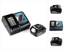 Makita Power Source Kit 18V met 1x BL1860B accu 6,0Ah + DC18RC oplader