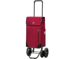 Andersen Shopper Quattro Shopper Sofia winkelwagen 58 cm - 42 L - rot