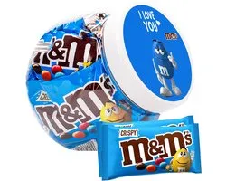 M&M's Crispy chocolade - "I Love You" - chocoladecadeau - valentijnscadeau - liefde - 360g