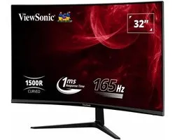 Viewsonic VX Series VX3218-PC-MHD, 80 cm (31.5"), 1920 x 1080 pixels, Full HD, LED, 1 ms, Noir
