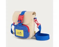 Long Weekend Crossbody Camera Pouch Cameratas met Schouderriem Creme Multicolor