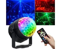 Lampe de party boule disco - Éclairage contrôlé par la musique - Connexion USB - Application portable intérieure et extérieure - Lampe DJ - Éclairage Stroboscope de piste de danse - Éclairage de fête