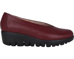 Wonders Fly - dames instapper - Rood - maat 42 (EU) 9 (UK)