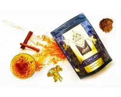 Concan The Golden Blend Curcuma Chai 200 grammes avec sucre de fleur de coco biologique
