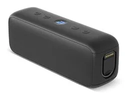 SnelShoppen - Draagbare Bluetooth luidspreker 30W - Waterdichte buitenspeaker met Stereo Geluid, 35 uur Accuduur, EQ, USB, AUX, Microfoon Port - Zwart