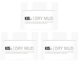 KIS - Royal - Dry Mud - Pâte capillaire - 3 x 150ml