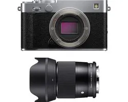 FUJIFILM X-E5 Silber + SIGMA 23mm f/1.4