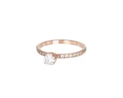 Fame Queen ring voor dames, rosé goudkleurig