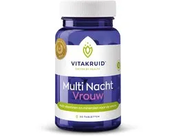 Vitakruid Multi Nacht vrouw Voedingssupplement - 30 tabletten