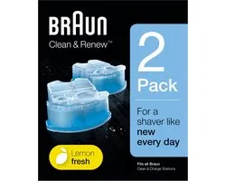 Braun Clean en Renew CCR22 Refill Syncro Reinigingsvloeistof  2Stuks