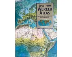 Spectrum wereld atlas in kartonnen box