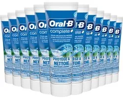 Oral-B - Tandpasta Complete Protect & Clean - 12 x 75 ml - Voordeelverpakking