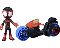 Spidey et ses Amis Extraordinaires Miles Morales : Spider-Man et moto