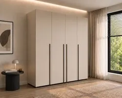 Pro-meubels - Kledingkast Deventer - 200cm - Beige - Garderobekast - Slaapkamer