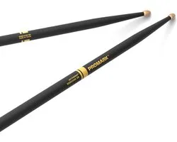 Promark R7AAG Drumstokken 7A Rebound Hickory ActiveGrip