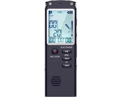 8GB digitale spraakrecorder, EVP (Electronic Voice Phenomenon) paranormaal apparaat voor het vastleggen van geesten, oplaadbare draagbare opnamebox met ruisonderdrukkingsfunctie.
