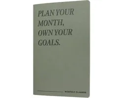 Thijox - Kokonote Undated Planner - Matcha Latte Maandplanner met 24 Maanden & Notities | Universitaire Essentiële, Thuiswerk Essentials, Werkdagboek,