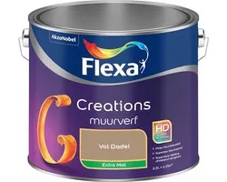 Flexa - Creations Muurverf Extra Mat - Vol Dadel - Mengverf - 2,5 L