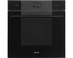 SMEG SO6102M2B3 Combi Magnetron Oven Inbouw 60 cm - 68 Liter - SpeedwaveXL - Zwart