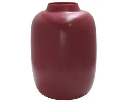 Vase Artic | Small | Mauve mat | verre soufflé bouche | Ø21 x H29 cm