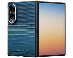 PITAKA Edge Case - Coque adaptée au Samsung Galaxy Z Fold 8 - Compatible MagSafe - Arrière en fibre d'aramide 600D - Ultra fine - Moonrise