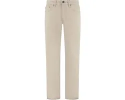 MASKOVICK - Clinton - Heren - Twill - Stretch Broek - Regular Fit - Beige - W36 L36