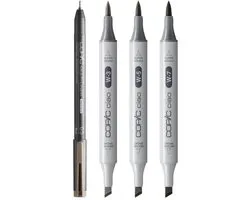 Copic Ciao set of 4, Shade Dark/Warm