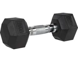 Haltère Musculation / Dumbbell Hexagonal Pro VirtuFit – 8 kg – A la Pièce