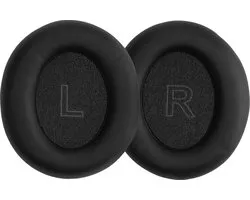 kwmobile 2x oorkussens geschikt voor Anker Soundcore Life Q35 / Q30 - Earpads voor koptelefoon in zwart