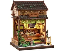 CuteBee Miniatuurhuisje - Modelbouw - Modelbouwpakket - 3D Houten Puzzel - DIY Bouwpakket Volwassenen - Constructiespeelgoed - Kanmi Dokoro Kurihara