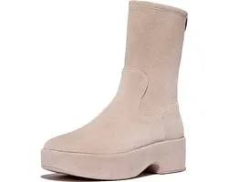 FitFlop F-Luma Boot - Daim Stretch (Enveloppé) BEIGE - Taille 40