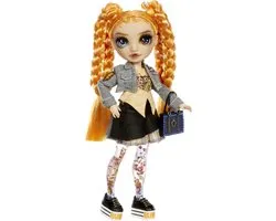 Poupées mannequin Rainbow High Sparkle & Shine- Clémentine (orange)