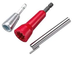 Draad Moer Twister - 3 STKS Wire Twister Tool voor Boor - Spin Twist Wire Connector Socket en Kabel Quick Strippen