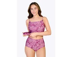 Ten Cate Secrets high waist inked flowers voor Dames | Maat XL
